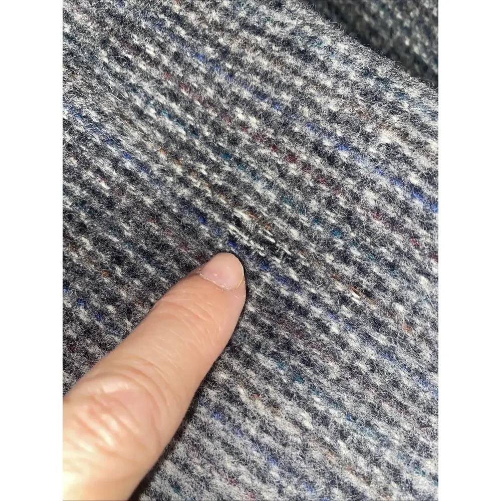 Vintage John D Craigmiles Tweed Blazer 46S 100% Wool Classic Preppy Lined Classy